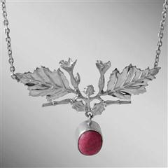 N-Datura Sterling Silver 18" necklace                                                                                                                                                                                                                     